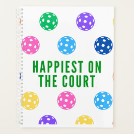 Het gelukkigst op de Court Pickleball Planner