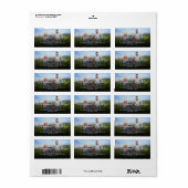 Het gelukkigste Fancy Adres van de Foto van de Fee Etiket (Full Sheet)