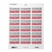 Het gelukkigste Fancy Adres van de Foto van de Fee Etiket (Full Sheet)