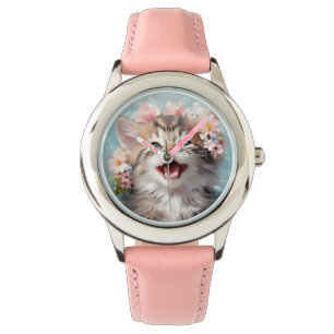 Het gelukkigste kitten horloge