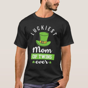 Het gelukkigste mam van Twins elke zwangerschapsui T-shirt
