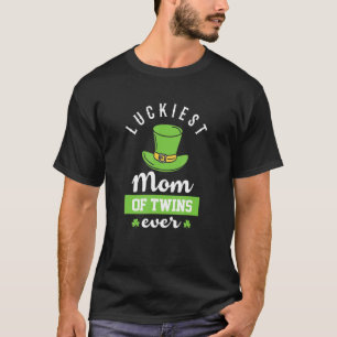 Het gelukkigste mam van Twins elke zwangerschapsui T-shirt