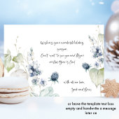 Het gelukkigste Vakantie, het elegante moderne win Feestdagenkaart