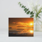 Het gelukkigste van de mensen hoeft niet per se... briefkaart (Staand voorkant)