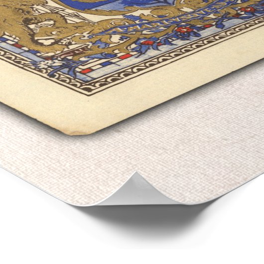 Het Gemenebest van Nationale Staten of de Britse E Poster (Hoek)