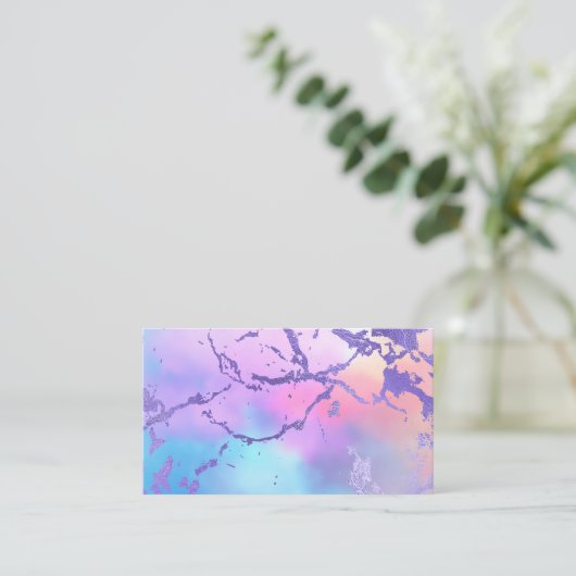 Het gemengde Abstracte Patroon van de Druk van de  Visitekaartje (Staand voorkant)