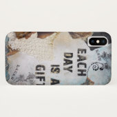 Het gemengde citaat van de Kunst van Media elke da Case-Mate iPhone Case (Achterkant (horizontaal))