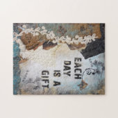 Het gemengde Citaat van Media elke dag is een Cade Legpuzzel (Horizontaal)