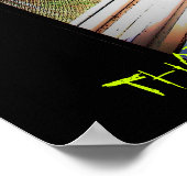 Het gemiddelde Kat zegt dat de hond naar beneden g Poster (Hoek)