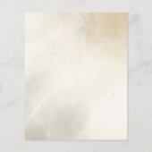 Het gender van de begroting openbaart partijuitnod (Achterkant)