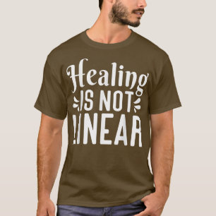 Het genezen is niet lineair, angststoornissen t-shirt