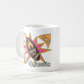 Het genie zit in de wiskunde koffiemok (Voorkant links)