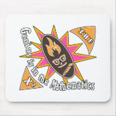 Het genie zit in de wiskunde muismat (Voorkant)