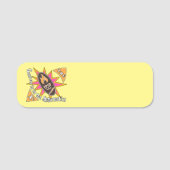 Het genie zit in de wiskunde naamplaatje (Voorkant)