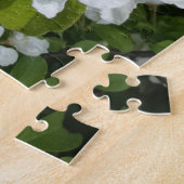 Het genieten van de zoete geur van kersenbloesems legpuzzel (Zijkant)