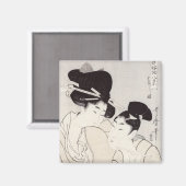 Het genot van gesprek magneet (Voorkant / Achterkant)