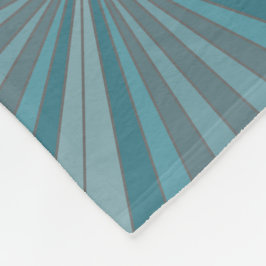 Het geometrische patroon van de retroer fleece deken