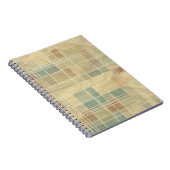 Het geometrische patroon van de retroer notitieboek (Rechterzijde)