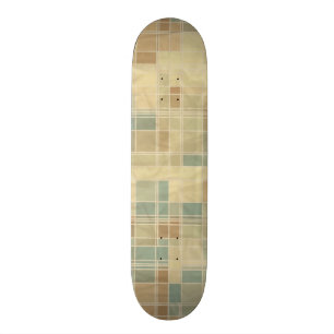 Het geometrische patroon van de retroer skateboard