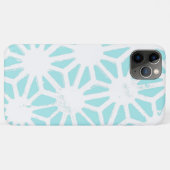 Het geometrische patroon van Turquoise Case-Mate iPhone Case (Achterkant (horizontaal))