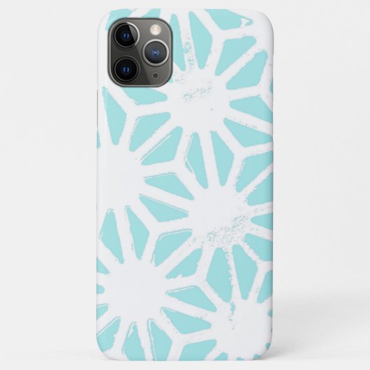 Het geometrische patroon van Turquoise Case-Mate iPhone Case (Achterkant)