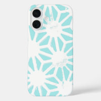 Het geometrische patroon van Turquoise