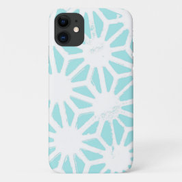 Het geometrische patroon van Turquoise Case-Mate iPhone Case