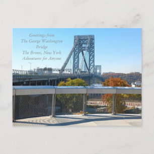 Het George Washington Bridge Briefkaart AFA