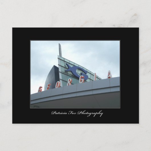 Het Georgia Aquarium - Briefkaart (Voorkant)