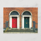 Het Georgische Briefkaart van Deuren (Voorkant)