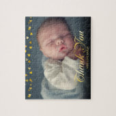 Het gepersonaliseerde Baby van de Foto dankt u Legpuzzel (Verticaal)