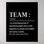Het gepersonaliseerde beste team van de definitie  poster (Voorkant)
