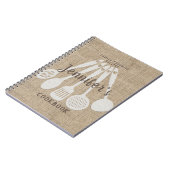 Het gepersonaliseerde Bolap Kijk Recipe Cookbook Notitieboek (Linkerzijde)