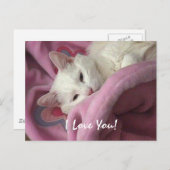 Het Gepersonaliseerde Briefkaart van Valentijn - (Voorkant / Achterkant)