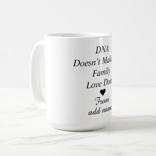 Het gepersonaliseerde de mok van het de ouderstap (Voorkant links)