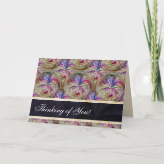 Het Gepersonaliseerde Denken van bellen Patroon Kaart