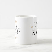 Het gepersonaliseerde handschrijven de mrs mokken (Center)