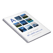 Het gepersonaliseerde Initiaal van de Tekst van de Notitieboek (Rechterzijde)