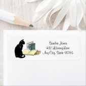 Het gepersonaliseerde Kat en het Etiket van het Ad (Insitu)