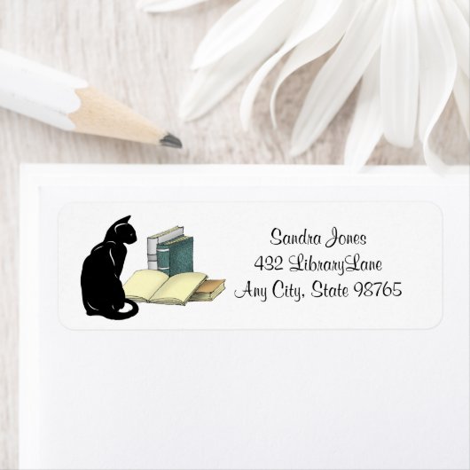 Het gepersonaliseerde Kat en het Etiket van het Ad (Insitu)