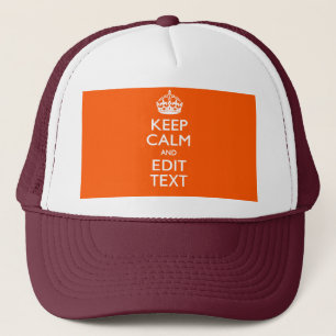 Het gepersonaliseerde KEEP CALM en geeft het Sinaa Trucker Pet