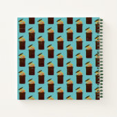 Het gepersonaliseerde kookboekrecept voor het rece notitieboek (Achterkant)