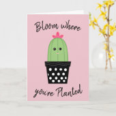 Het gepersonaliseerde Leuke Wenskaart van de Kaart (Gele Bloem)