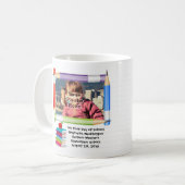 Het gepersonaliseerde Lijst van de Foto van de Koffiemok (Voorkant links)