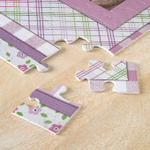 Het gepersonaliseerde Lijst van het Afbeelding met Legpuzzel (Zijkant)