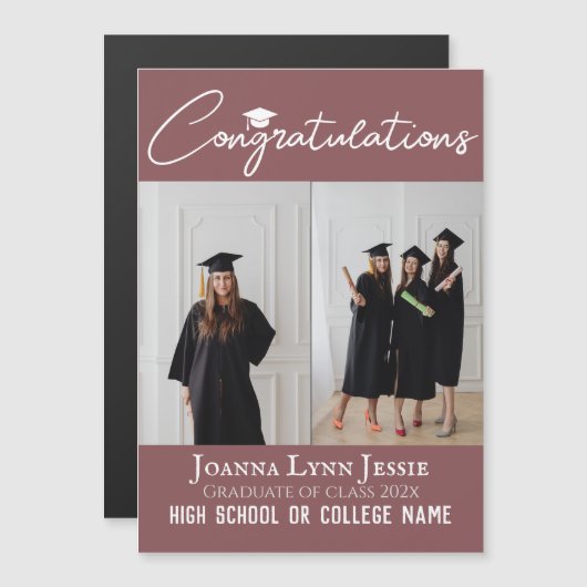 Het gepersonaliseerde manuscript van Gefeliciteerd (Voorkant / Achterkant)