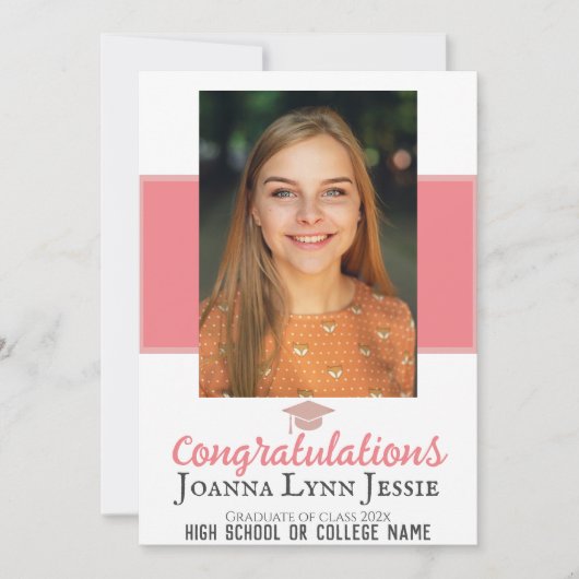 Het gepersonaliseerde manuscript van Gefeliciteerd Kaart (Voorkant)