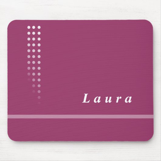 Het gepersonaliseerde Muismat van de Parel (Voorkant)
