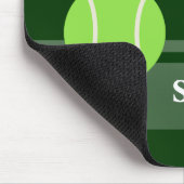 Het gepersonaliseerde Muismat van het Tennis (Hoek)