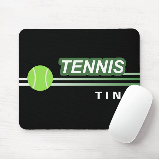 Het gepersonaliseerde Muismat van het Tennis (Met muis)